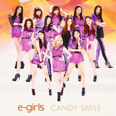 CD E-GIRLS - CANDY SMILE RZCD59337 Япония Японская поп/рок Б/У