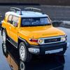 1/24 Toyota Fj Cruiser Внедорожник Модель Автомобиля из Сплава Литье под Давлением Металл Внедорожные Машины Модель Автомобиля Симуляция Звук Свет Детские Игрушки Подарок
