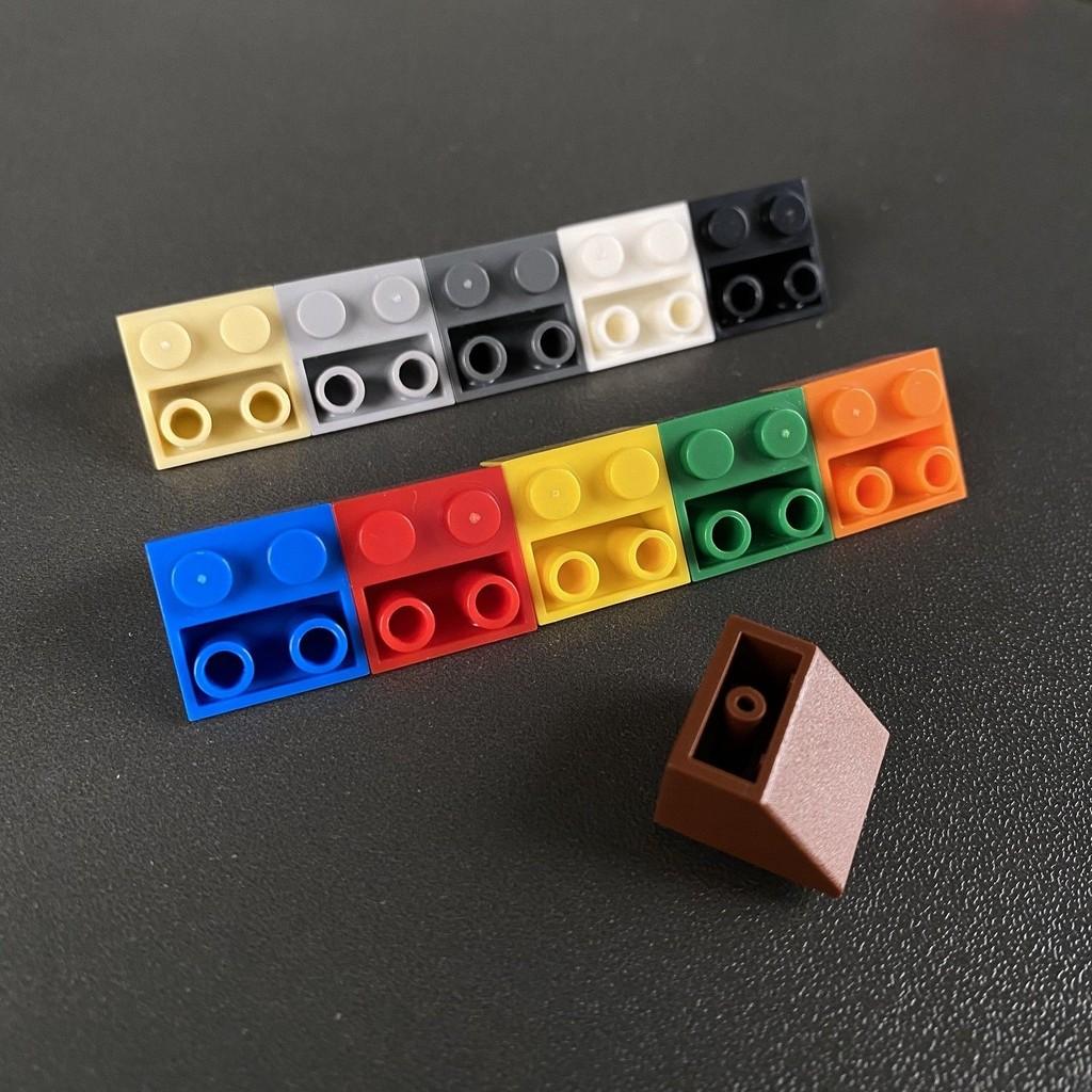20 шт. DIY технический наклон перевернутый 45° 2x2 наклон антискос кирпичи MOC детали строительные блоки игрушки для детей совместимы 3660