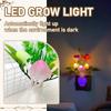 Simulation Plant Light Control Night Light LED Socket Light Induction Light Plugin Energysaving Lamp