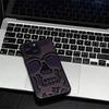 Luxury Skeleton Skull Case for IPhone 11 12 13 14 15 Pro Max Phone Cases Shockproof Back Cover Camera Full Protect Hollow Funda