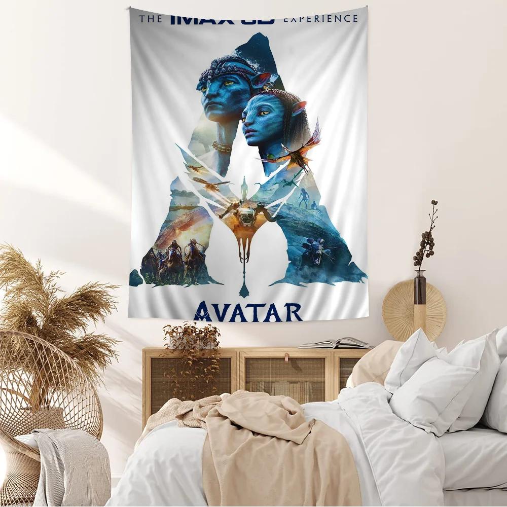 AAvatar TThe Way of WWaters Colorful Tapestry Wall Hanging Bohemian Wall Tapestries Mandala Wall Art Decor