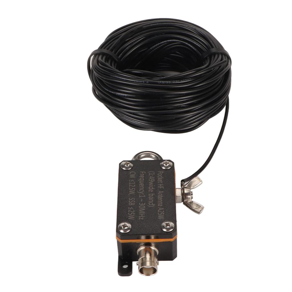 Portable HF End Fed Antenna 1‑30MHZ FE8 CW SSB 1:49 Balun Short Wave Pocket End Fed Radio Antenna Or Outdoor