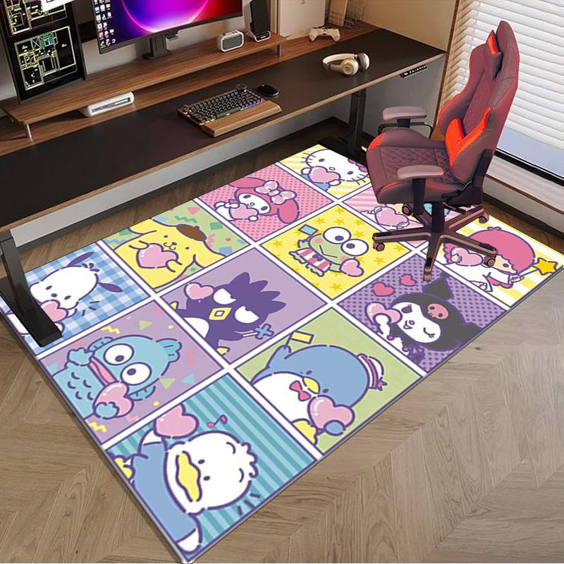 Hello cat Fantasy World Carpet, Chair Rug,Rug for Office Bedroom living rooms, Doormat decor Fan Gift Christmas Gift