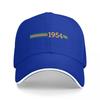 Retro Year Design Black Baseball Cap with Colorful Stripes Embroidery Classic Style Adjustable Hat for Unisex and Women