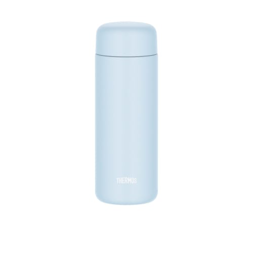 Dishwasher-safe model: Thermos Vacuum Insulated Portable Mug, 500ml, Soft Blue, with a water-repellent ceramic coating. Easy to clean, easy to clean,