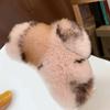 Ball All-match Korean Style Hair Clip Leopard Grasp Clip Female Hair Accessories Plush Hair Claw