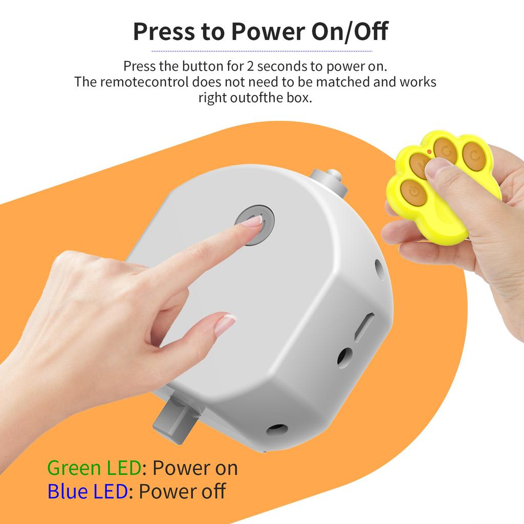 Smart Interactive Pet Ball Remote Control Flashing Rolling Jumping Rotating Waterproof Dog Chew Toy