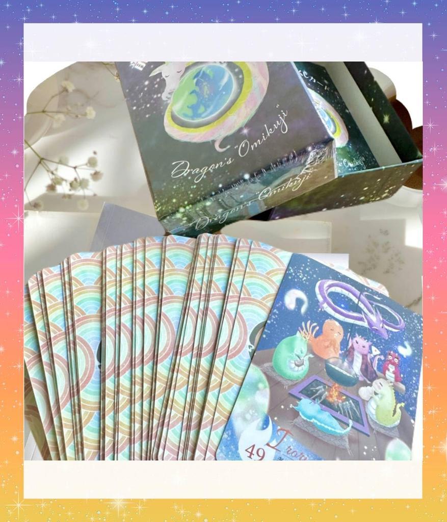 Dragon Fortune Cards (Japanese) with Japanese Instructions, Oracle Tarot Cards, Fortune Telling [Authentic]