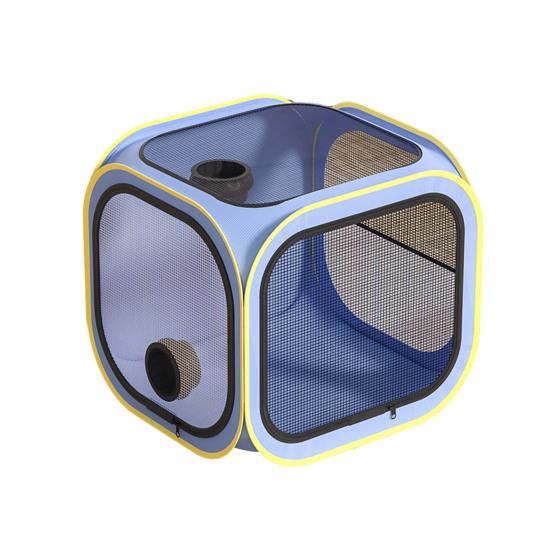 Ящик для сушки домашних животных, водонепроницаемый, антишерстяной, летающий, для сушки собак и кошек, портативный складной домик для груминга, ящик для сушки шерсти, клетка для маленьких и средних собак и кошек