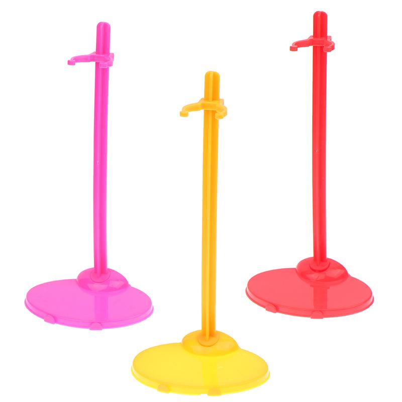 2Pcs Transparent Stand Support For Dolls Holding Clear Color Toy Figure Display Holder 1/6 Doll Prop Up Mannequin Model