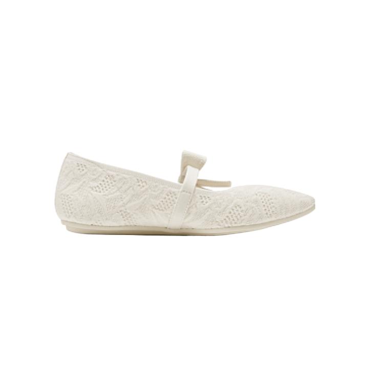 Skechers Cleo Point Удобная Повседневная Обувь Женская Обувь Цвет Небеленая Белый 159098-OFWT