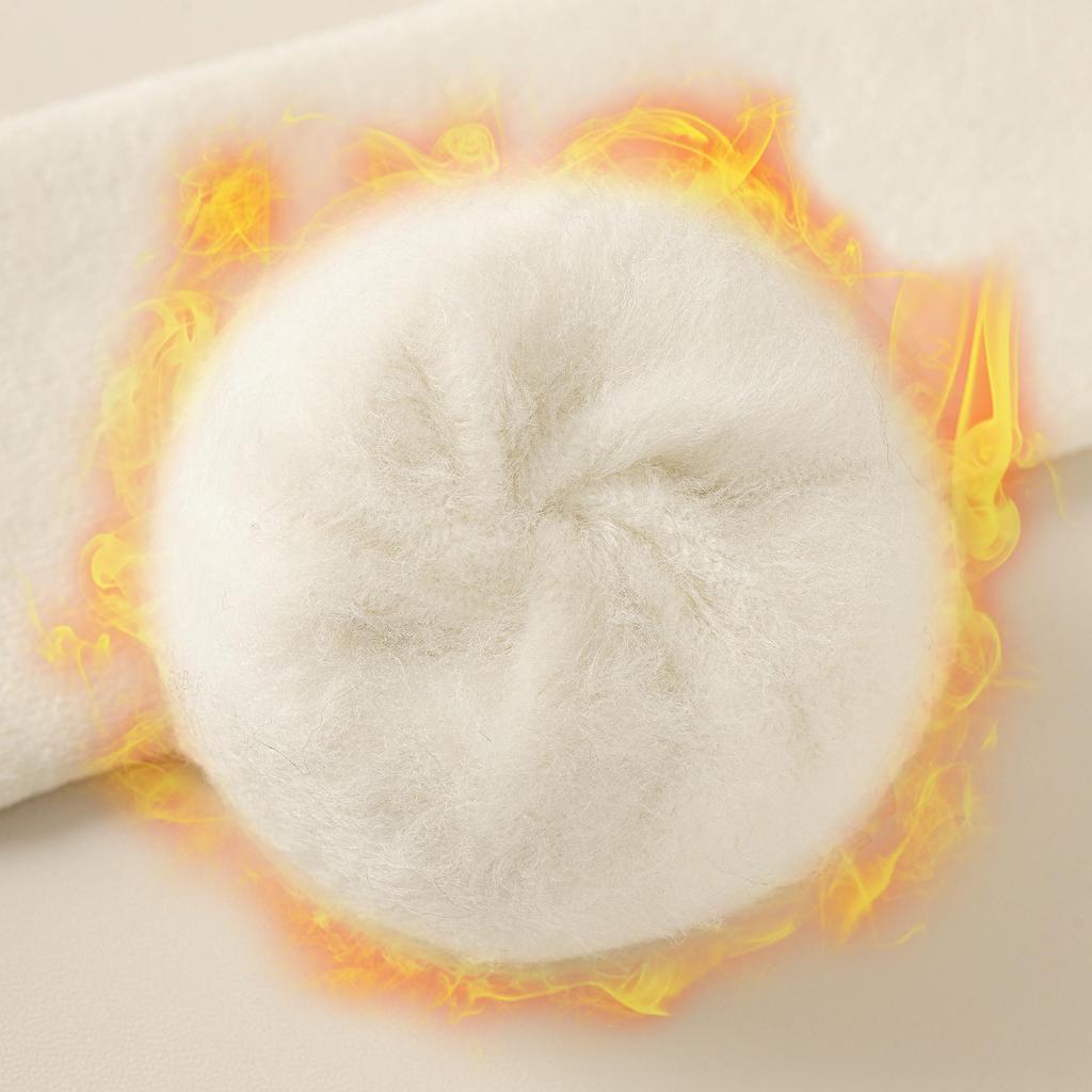 Miraculous Wool Knee Warm Winter Calf Room Sizes Set Number [TsujiYa] Men's Socks Thick, Socks, Fluffy, Warm, Socks, Fleece-Lined, 25-27cm, 3-Pair