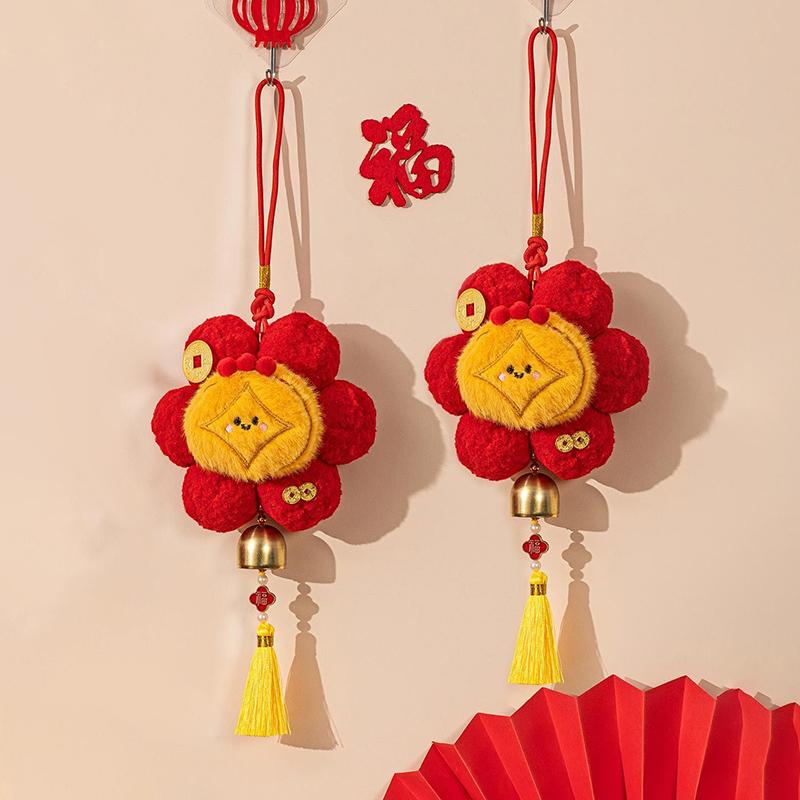 Chinese New Year Decoraitons  Horse Year Hanging Ornament Tassel Pendant Spring Festival Door Accessories Room Decor