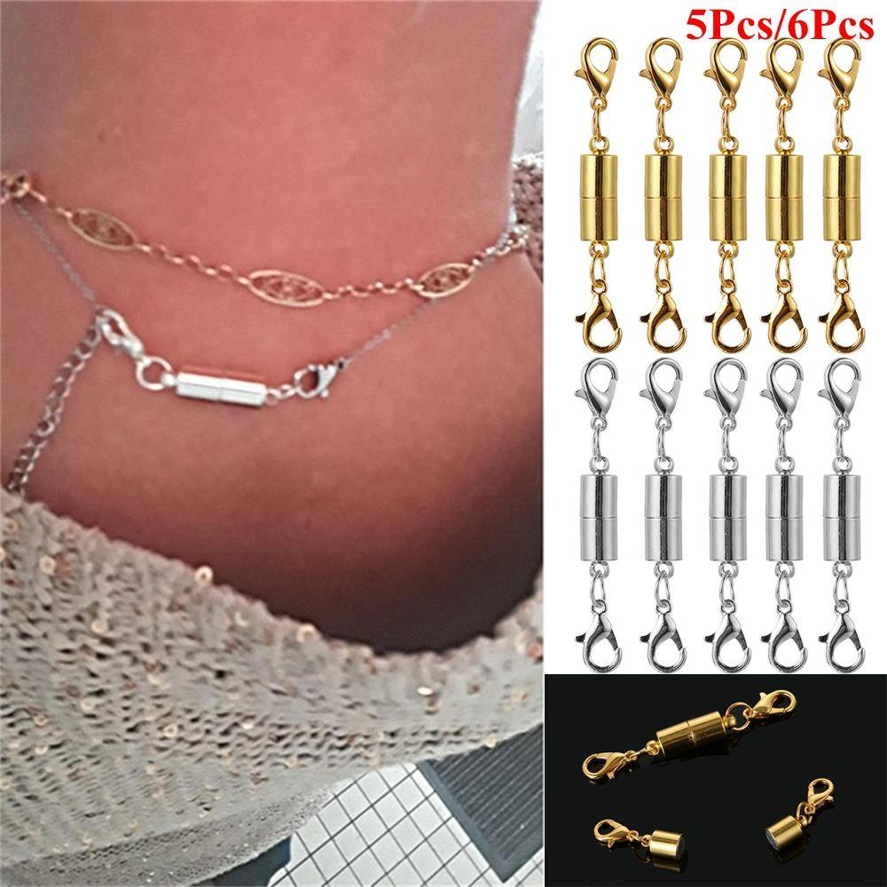 DIY Connector Hook Necklace Bracelet Connector Buckle Jewelry Making Supplies Magnetic Clasps