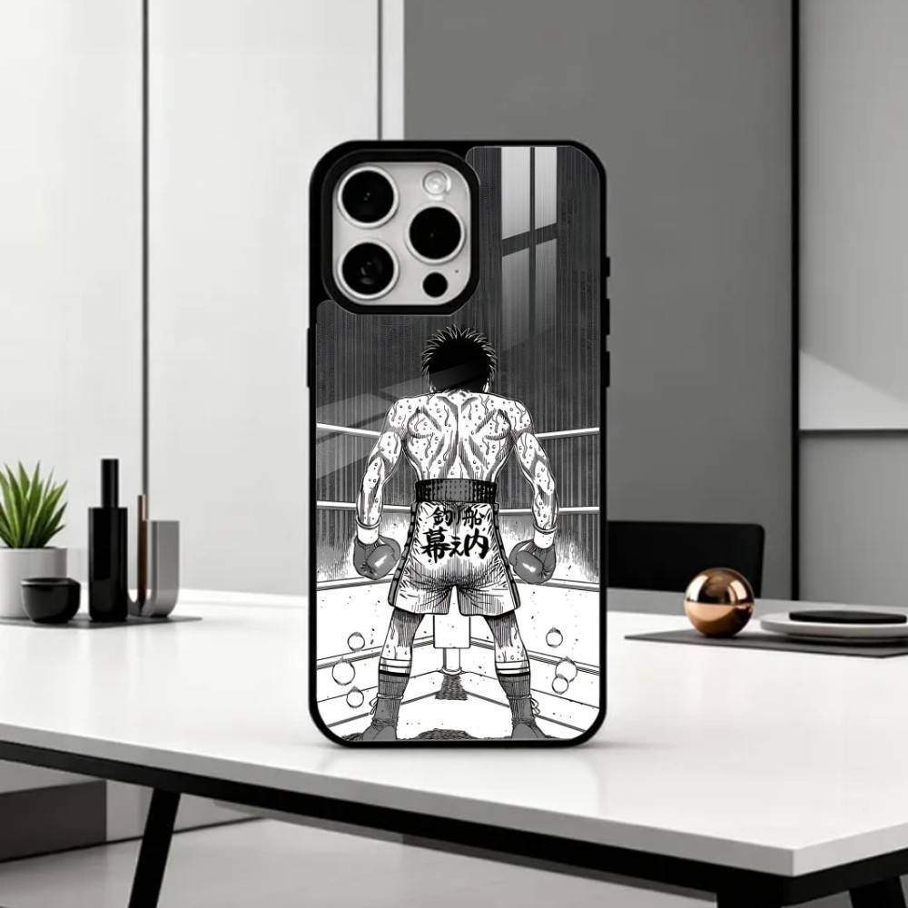 Boxing H-Hajime no Ippo Phone Case For iPhone17,16,15,14,13,12,11 Plus,Pro Max Magnetic For Magsafe Wireless Charging