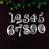0-9 Digital Metal Cutting Dies Stencil for DIY Scrapbooking Embossing Paper Card