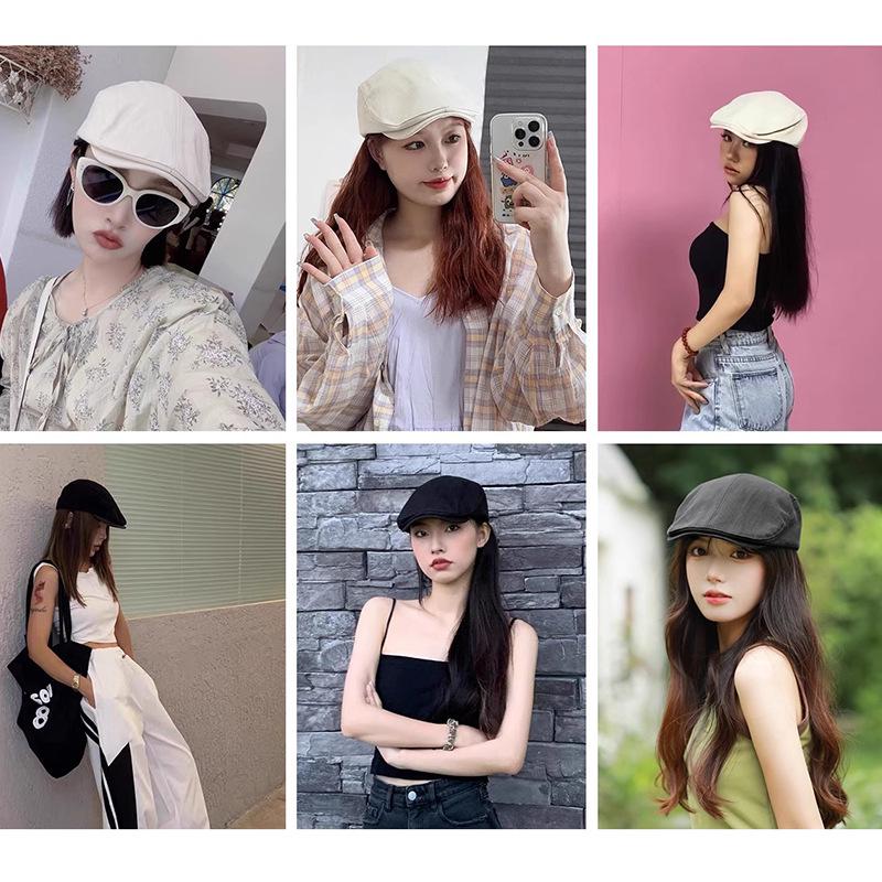 Винтажная японская летняя кепка-утка: Ретро уличный стиль для мужчин и женщин