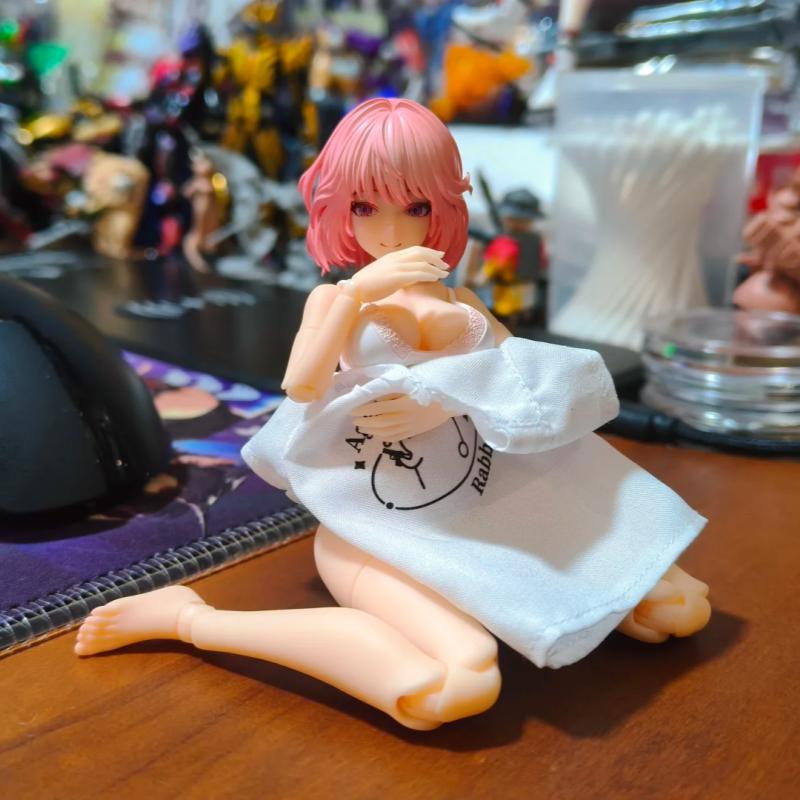 В наличии Раковина улитки Ra-01l Ирен Праздничный отдых 1/12 Раскрашенная подвижная модель фигурки Настольные украшения Рождественские подарки Модная игрушка