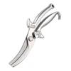 Stainless Steel  Kitchen Scissors Multi-function Chicken Bone Seafood Cooking Scissors Duck Fish Cutter Shears