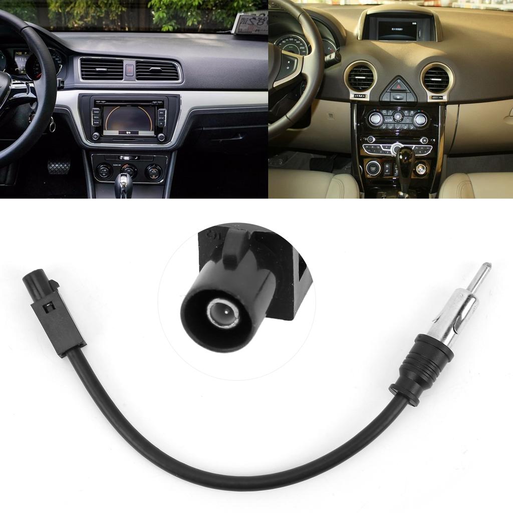Car Audio Antenna Adapter Cable Black Modification Maintenance Replacement for Chrysler