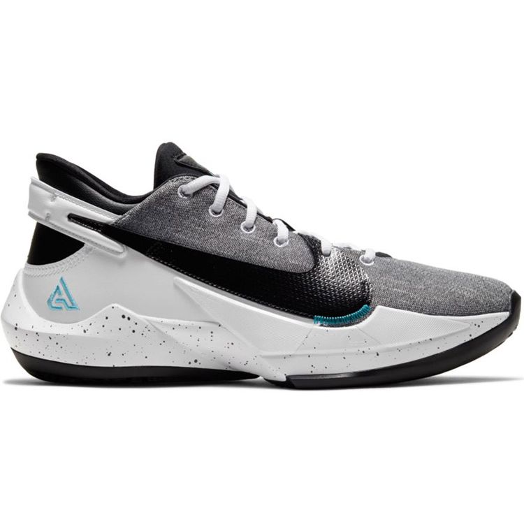 Nike Zoom Freak 2 EP Джинсовые мужские кроссовки White Bright-Mango Black CK5825-101