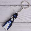PVC   Diving Theme Key   Unique Short Flipper Shape Keychain Fin Key  Gift