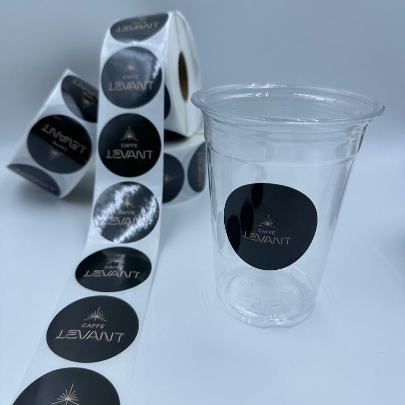 Personalized 3ml 5ml Perfume Bottle Cosmetic Jar Essential Oil Vial Sample Container Mini Glass Travel Accessory Roll Stickers