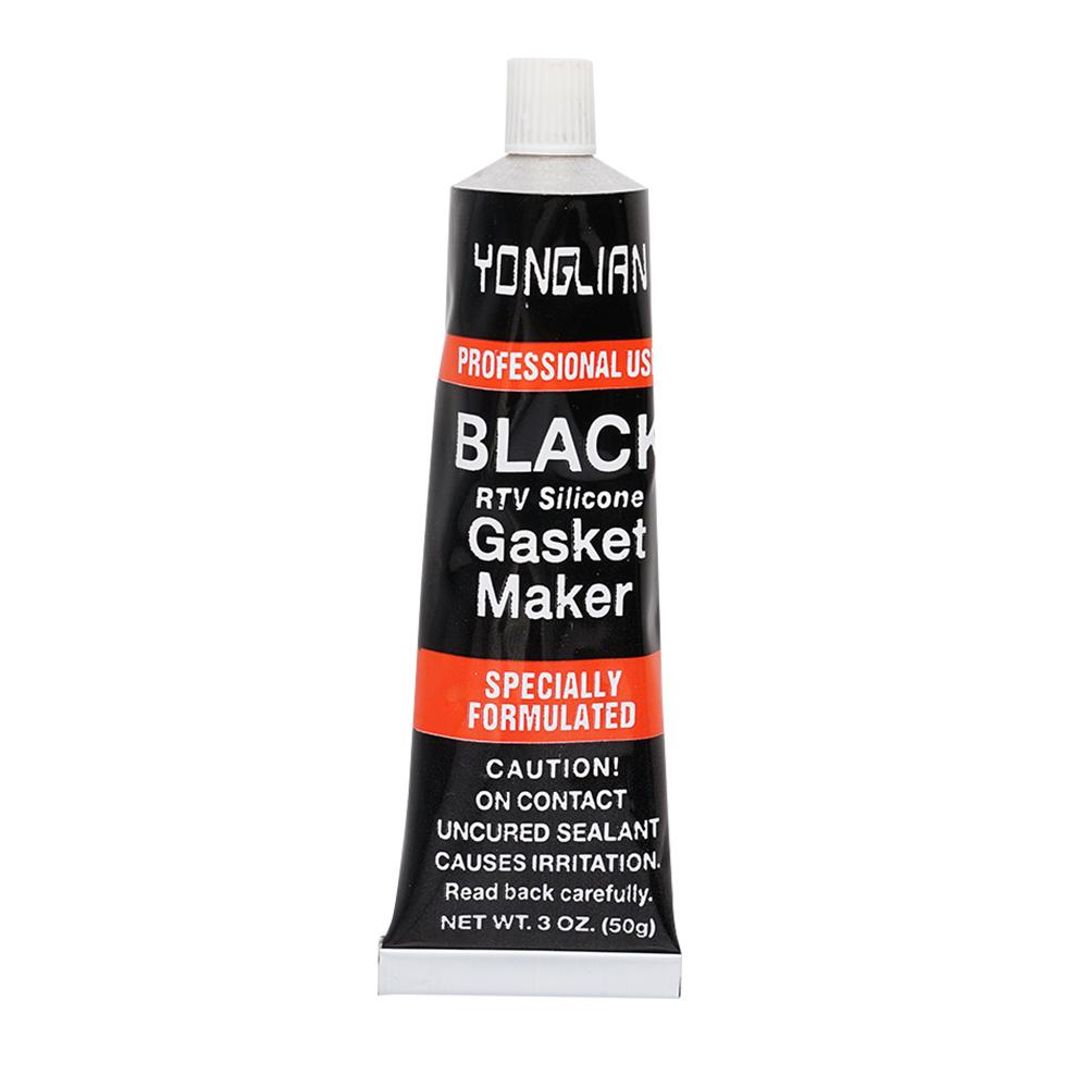 3pcs Motor Gasket Sealant Automotive Engine Sealant Adhesive High Temperature Black RTV Silicone Gasket Maker Car Glue
