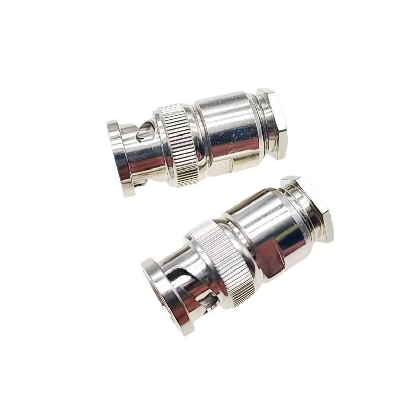 BNC-J-5: 5-Piece Assembly, Q9/BNC Male Solder-Type Connector for SYV/50-3 Cables