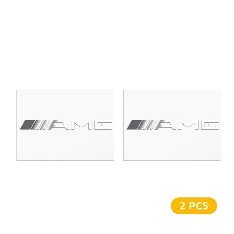 3D Metal Car Emblem Logo Decorative Stickers Badge Decal Interior Styling For Mercedes Benz W211 W204 W210 CLA GLA Accessories