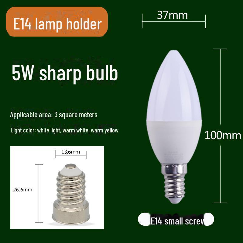 Мощные светодиодные лампы: E27/E14 винтовой, белый и теплый белый, освещение для гостиной