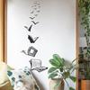 Wall Decal PVC Waterproof Self-Adhesive Strong Stickiness Removable Book Sticker Mural Window