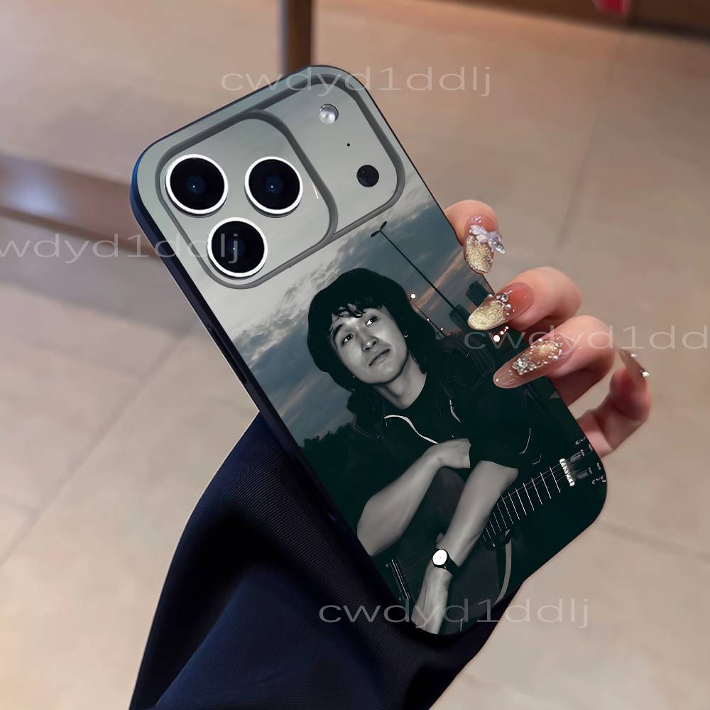 Чехол для телефона K-Kino Viktor Tsoi Для iPhone 17,16,15,11,12,14,13 Pro Max Mini XS,XR,7 Plus 16E Air Ударопрочный Мягкий Чехол