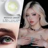 Цветные контактные линзы Funsachy для глаз Натуральные контактные линзы MEDUSA Модные линзы Линзы для голубых глаз Зеленые линзы