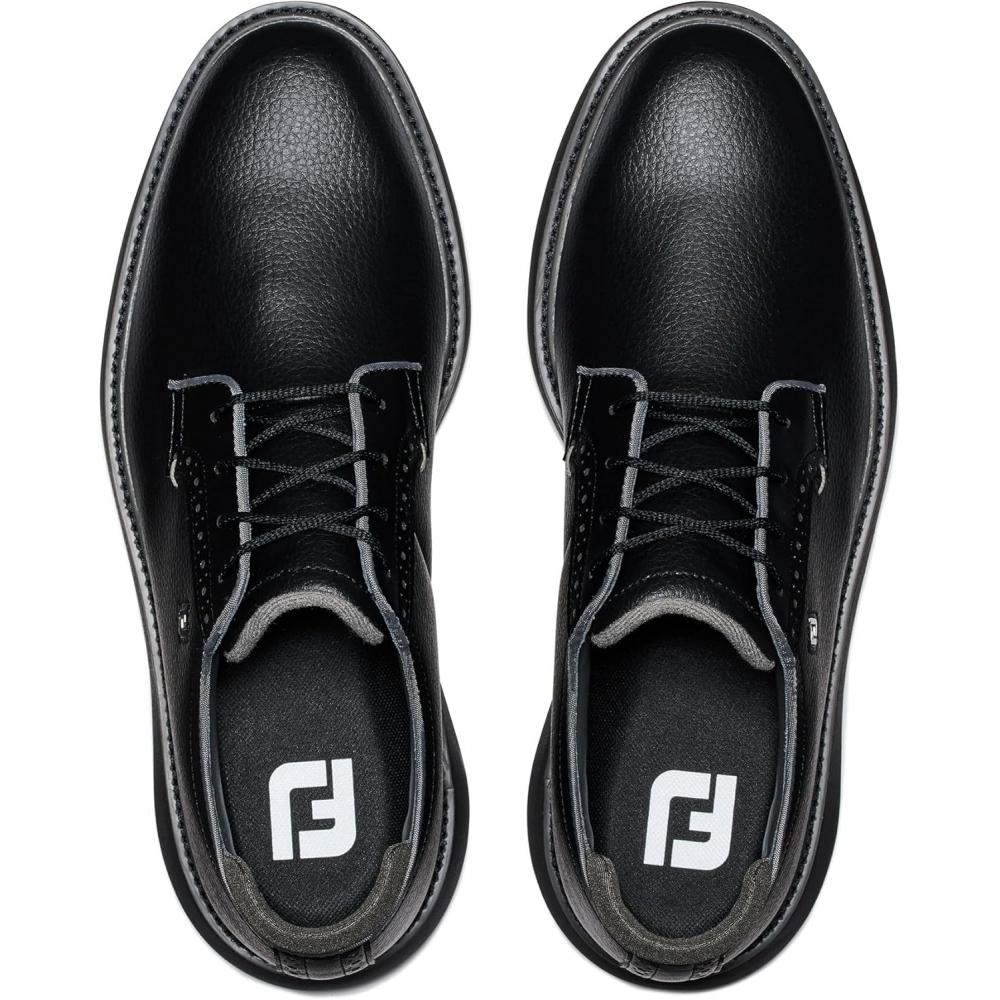 Footjoy Footjoy Footjoy Footjoy Мужские Golf Shoes Traditions Sl 25,0 см 3e Черный