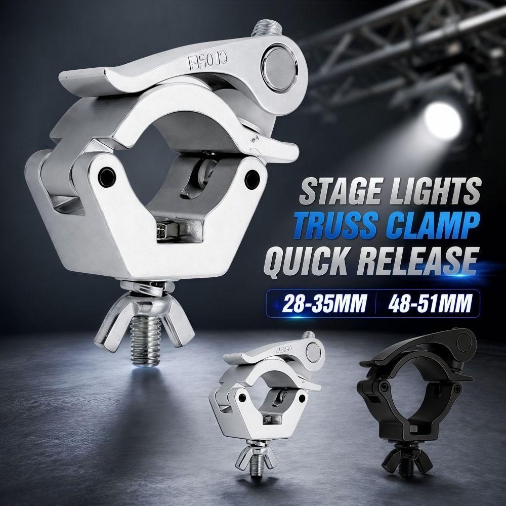 Quick Release Stage Lights Truss Clamp Fixing Clip For LED PAR Moving Head Beam Spot Clamps