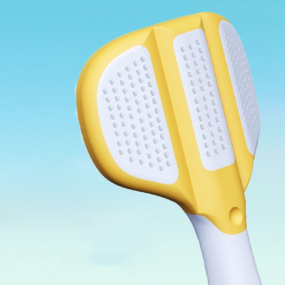 2Pcs Soft Bristle Children's Toothbrush Dental Oral Care Three Head Toothbrush  For Aged 3-12 Years