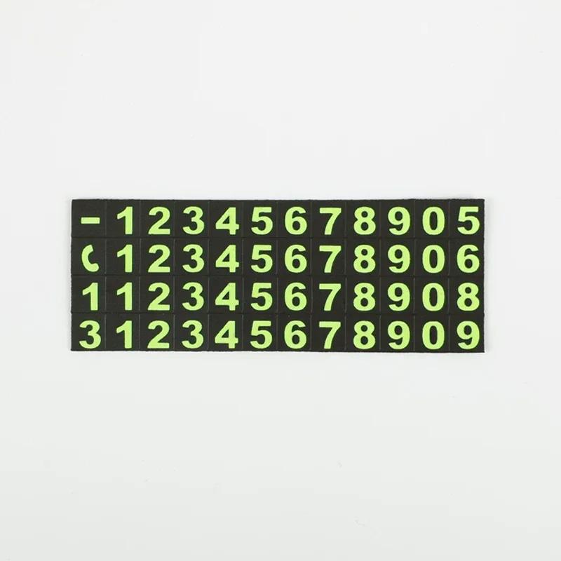UOVMP1 Car Temporary Stop Sign Parking Card Telephone Number Card Plate for Mercedes Benz B/C/E/S Class A Class C200L GLC GLK CLA GLA