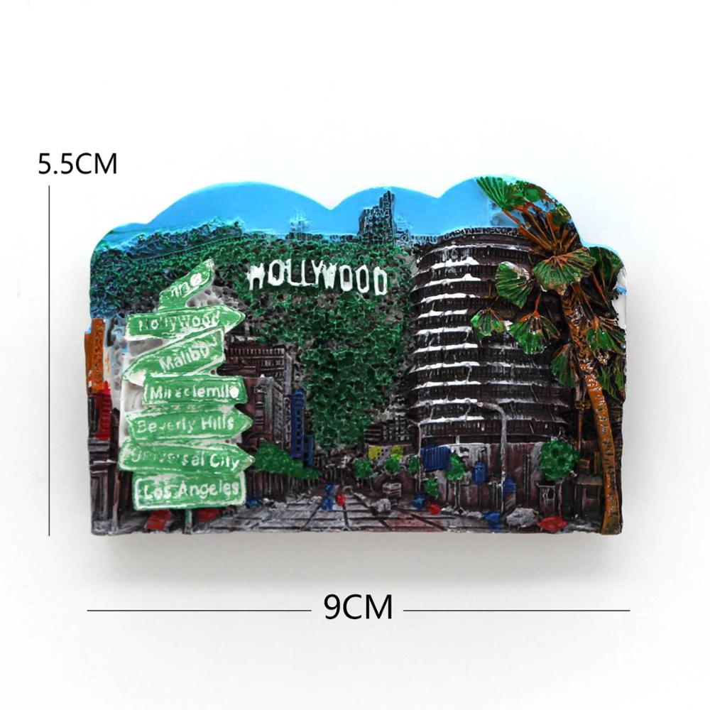 Бразилия туристическая достопримечательность сувенир 3D магниты на холодильник наклеенные на холодильник Мост Золотые Ворота Таиланд Париж Монако мировой турист