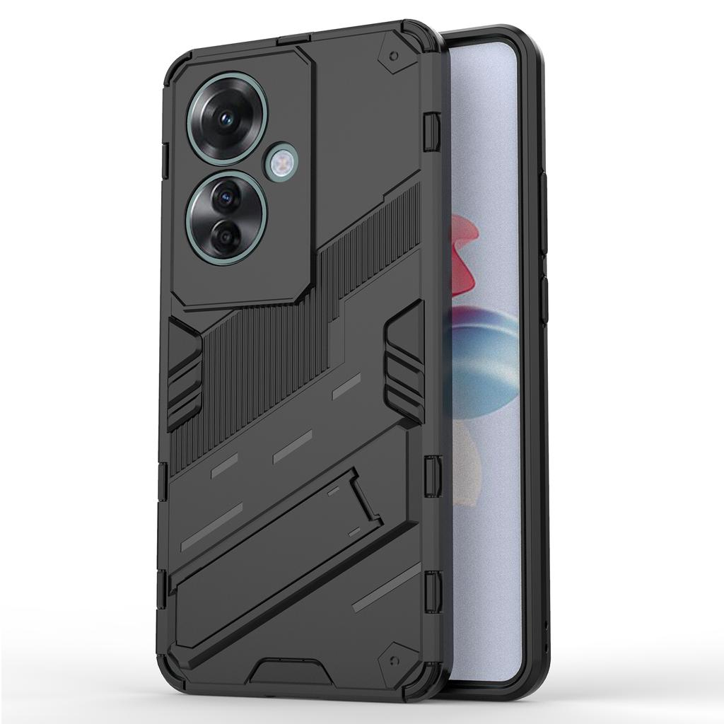 Для Oppo Reno11 F 5G Kickstand Case PC+TPU противоударный гибридный чехол для телефона