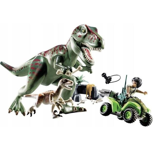 Конструктор пластиковый Playmobil 71183 Dinos атака T-Рекса