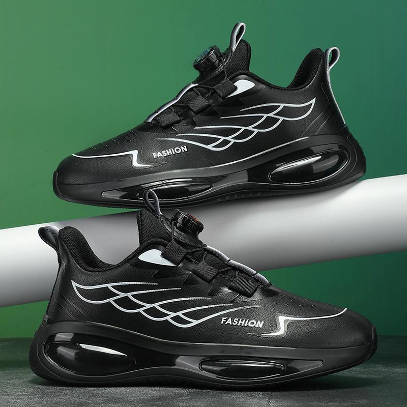 Новая летняя удобная и комфортная мужская спортивная обувь, универсальная и простая эластичная обувь для бега, повседневная обувь для ходьбы на открытом воздухе