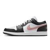 Jordan Air Jordan 1 Gift Box Abrasion Resistant Low top Vintage Basketball Shoes Unisex Black Purple 553558-165(Team701-F-B)