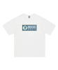 DISCUS ATHLETIC Heavyweight Box Logo T-Shirt Off-White