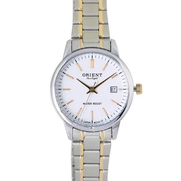 Orient Классические металлические модные часы Orient для мужчин / женщин OT901MC / OT901FC
