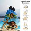 1pc, Moana's Adventure: Tropical Palm Tree Blanket Perfect for Home Decor, Couch Cover, Outdoor Blankets, Gifts, Throw