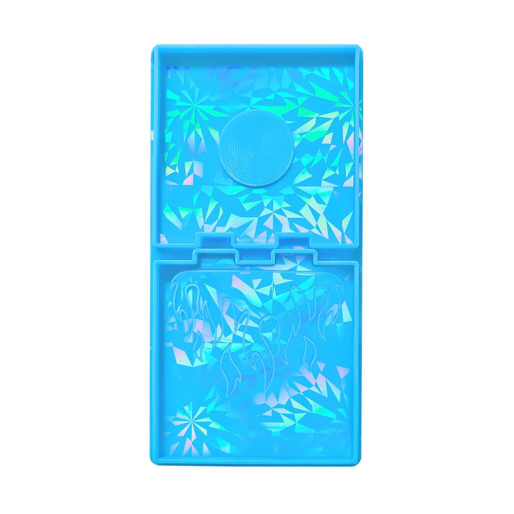 Силиконовая форма для подсвечников, сделай сам, формы для основания свечи из смолы, голографический узор пламени, формы для подсвечников, домашний декор