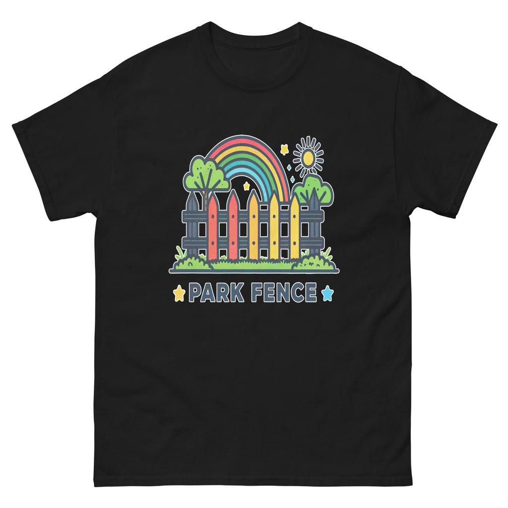 Park Fence Object Place Item Urban T-Shirt