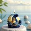 Силиконовая форма для свечей ручной работы, многоразовая, гибкая, 3D, для изготовления поделок, ароматерапевтических свечей